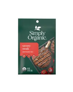 Simply Organic Savory Steak Marinade Mix 0.70 oz.