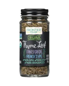 Frontier Co-op Thyme Leaf, Whole, Organic 0.63 oz.