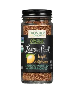 Frontier Co-op Organic Lemon Peel Granules 1.70 oz.