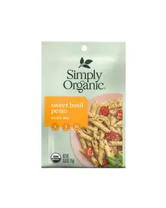 Simply Organic Sweet Basil Pesto Seasoning Mix 0.53 oz