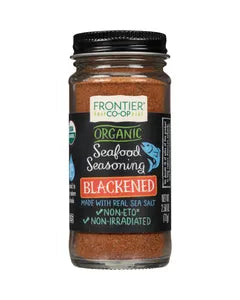 Frontier Co-op Seafood Seasoning, Blackened, Organic 2.50 oz.