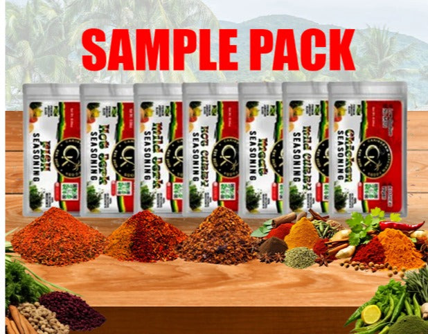 Caribbean Kitchen Seasoning Sample Pack